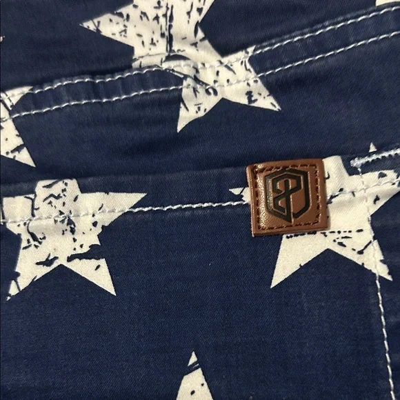 Patriotic Star and Stripe Women's Shorts - Picture 4 of 7